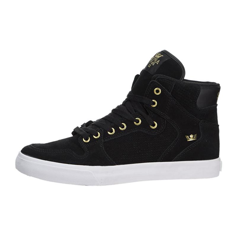 Zapatillas Altas Supra Argentina Hombre - VAIDER Negras (NPERZ-5810)